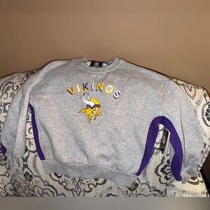 Vikings Kids Sweatshirt size 6/6X. NWT